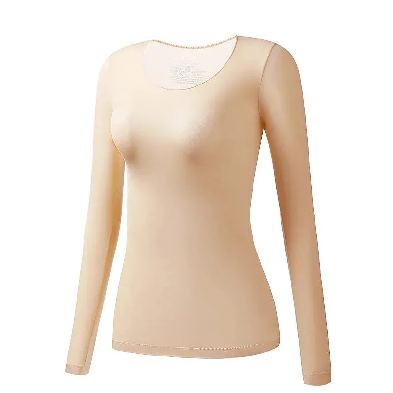 Women's Thermal Long-Sleaeve Shirt - Winter Base Layer