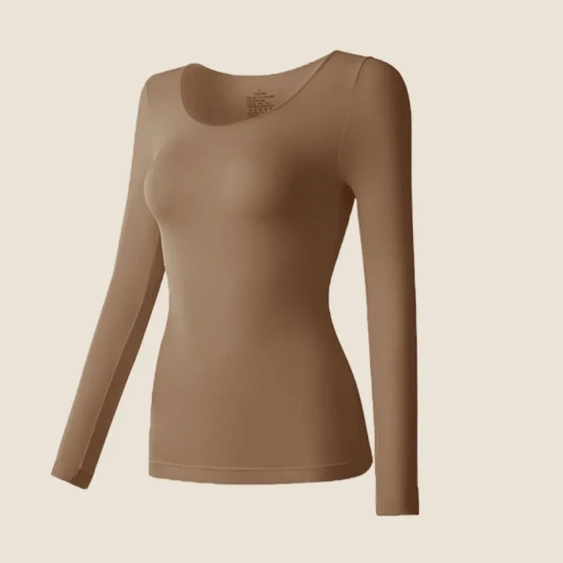Women's Thermal Long-Sleaeve Shirt - Winter Base Layer