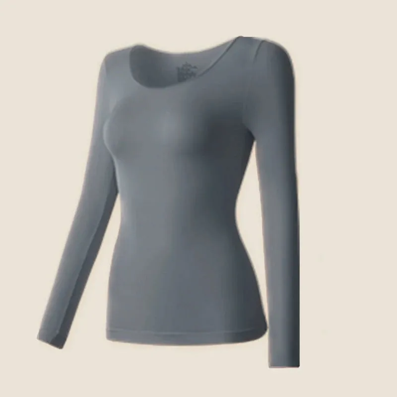 Women's Thermal Long-Sleaeve Shirt - Winter Base Layer