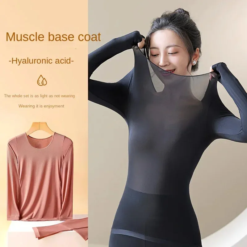 Women's Thermal Long-Sleaeve Shirt - Winter Base Layer