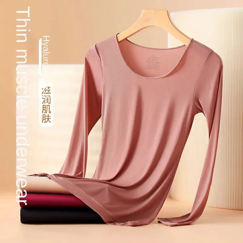 Women's Thermal Long-Sleaeve Shirt - Winter Base Layer