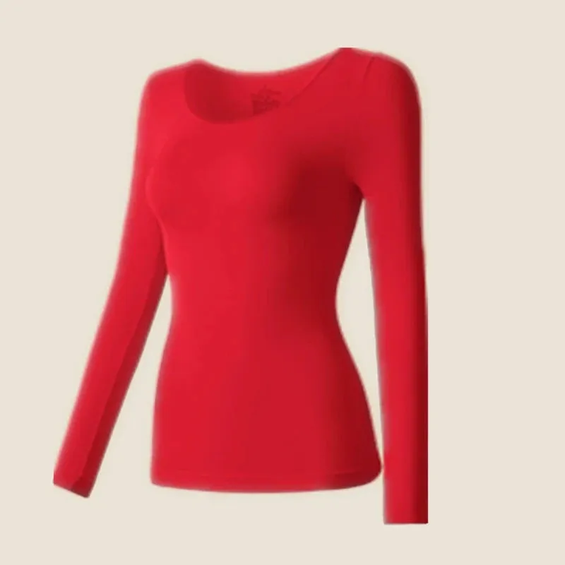 Women's Thermal Long-Sleaeve Shirt - Winter Base Layer