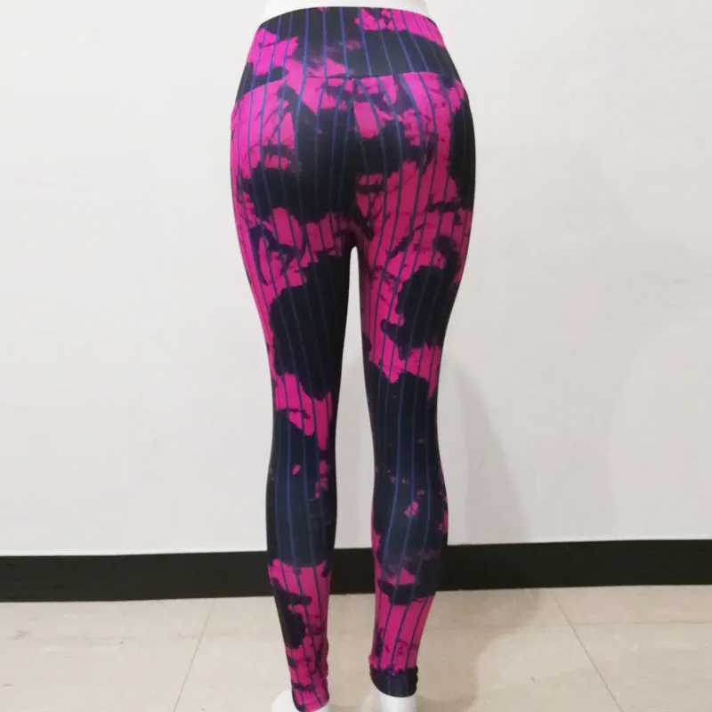 Women's Trendy Printed Yoga Leggings - GlamzLife