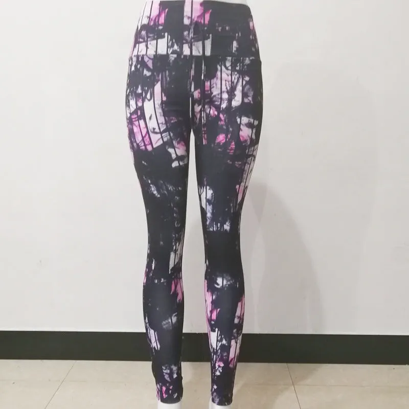 Women's Trendy Printed Yoga Leggings - GlamzLife