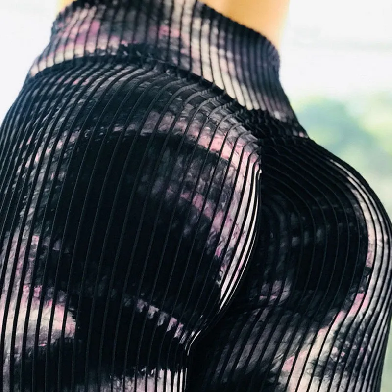 Women's Trendy Printed Yoga Leggings - GlamzLife