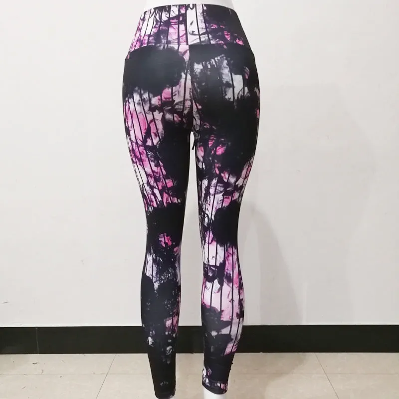 Women's Trendy Printed Yoga Leggings - GlamzLife