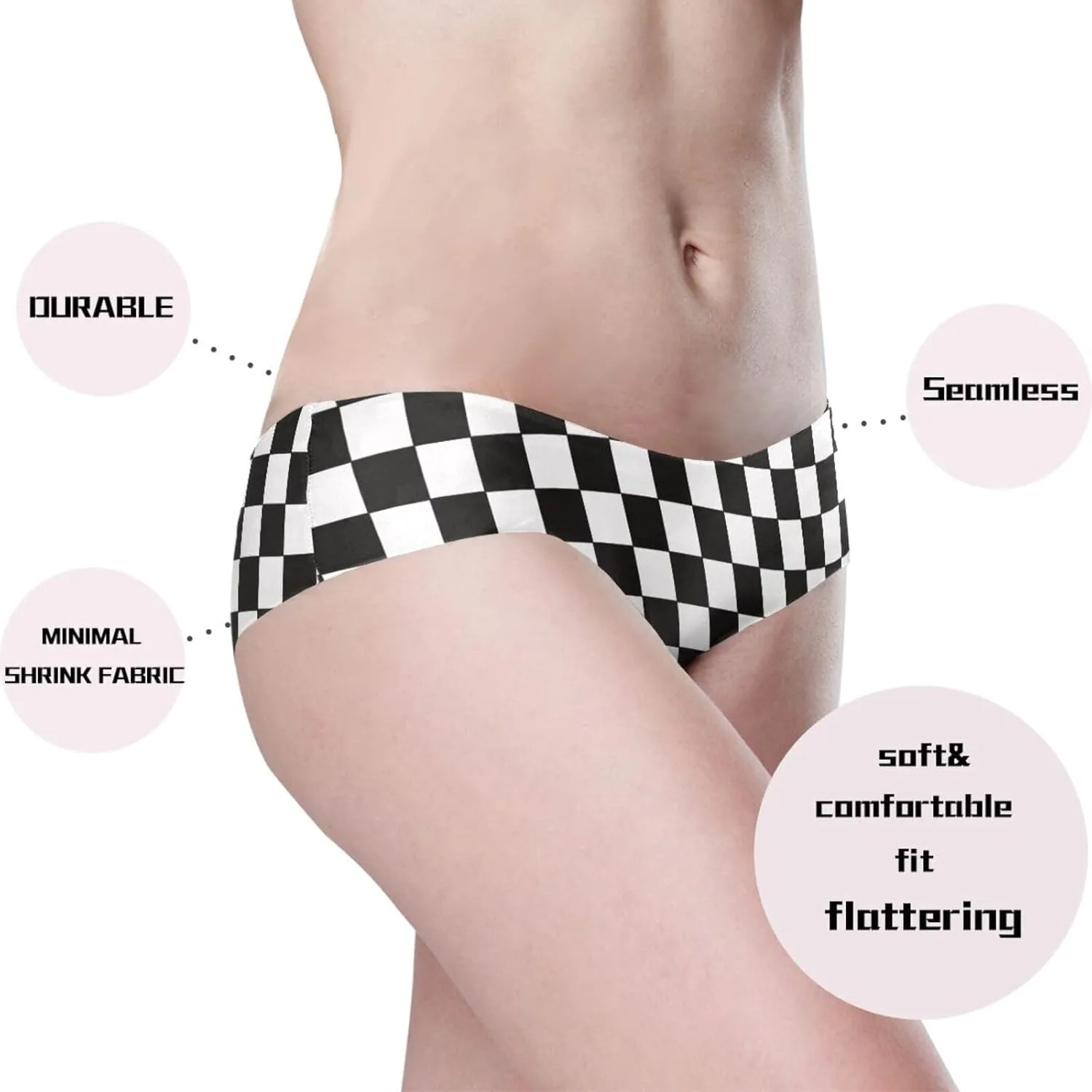 Womens Underwear Bikini Panties Breathable Hipster Briefs Panty