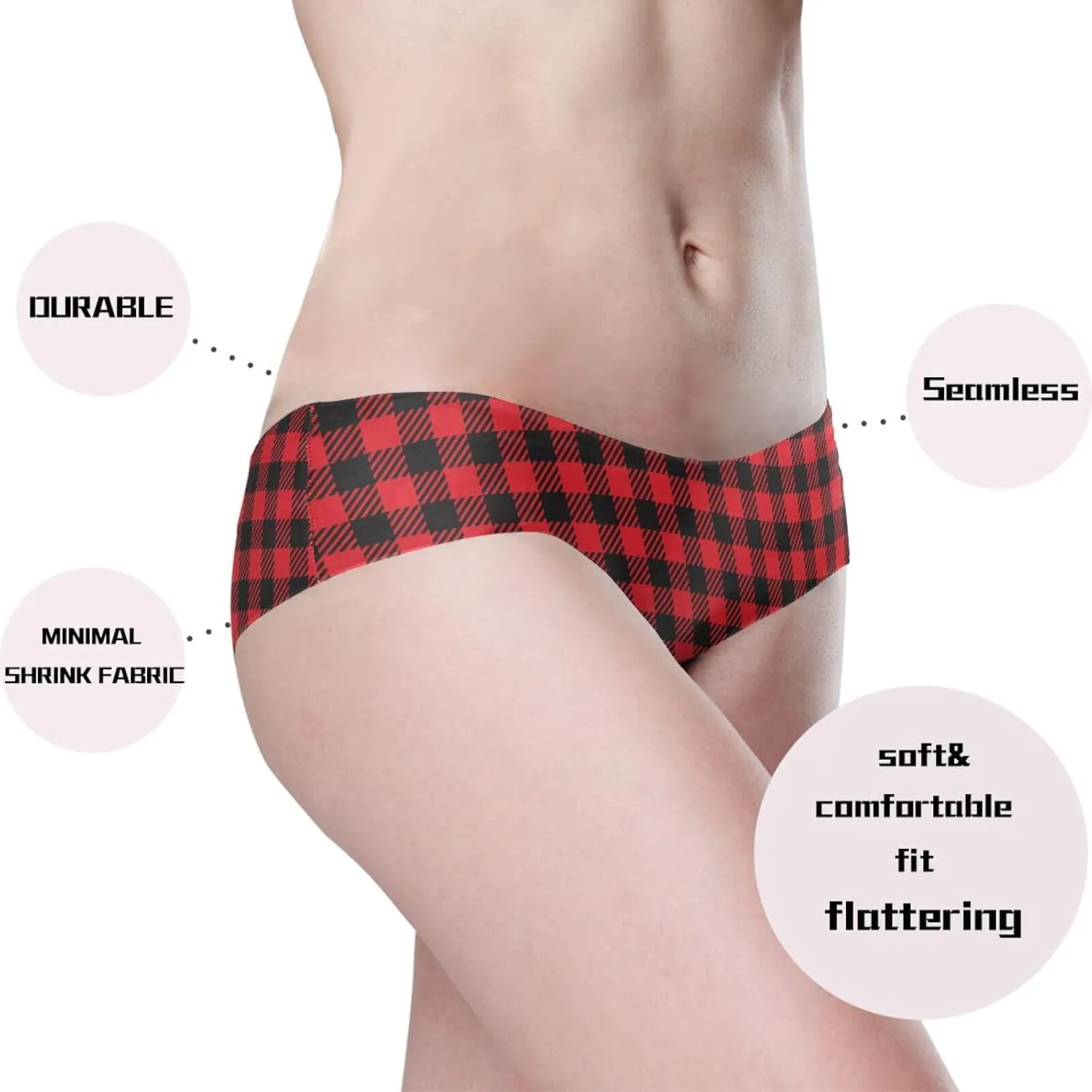 Womens Underwear Bikini Panties Breathable Hipster Briefs Panty