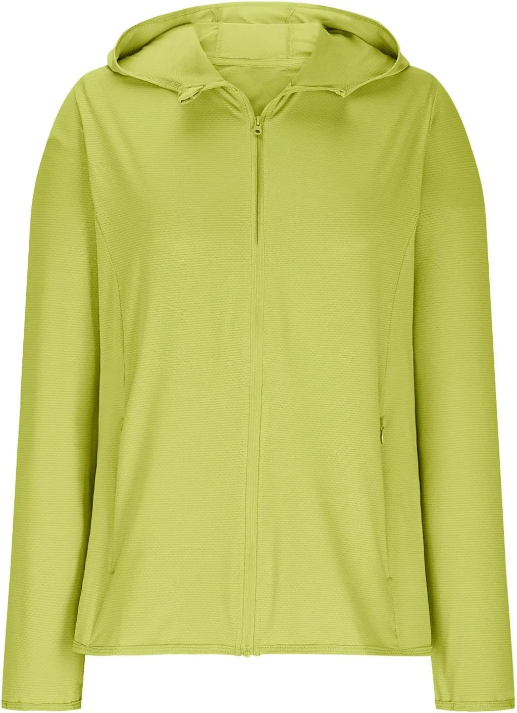 Womens UPF 50  Sun Protection Hoodie Jacket Lightweight Quick Dry Active Uv Shirts, Outdoort Hiking Zip Up Jacket