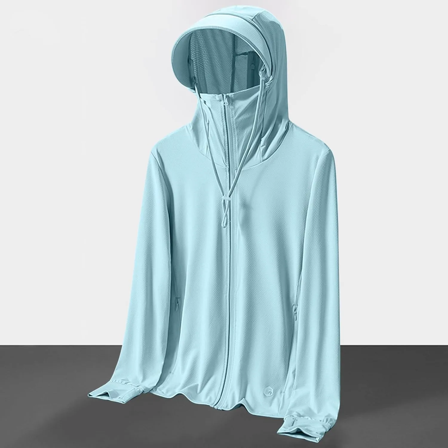 Women's UPF 50  UV Protection Hoodie Lightweight Long Sleeves Quick Dry Fishing Running Workout Shirt Outdoor Clothing