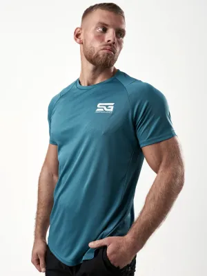 XCUSE T-Shirt - Petrolgrün