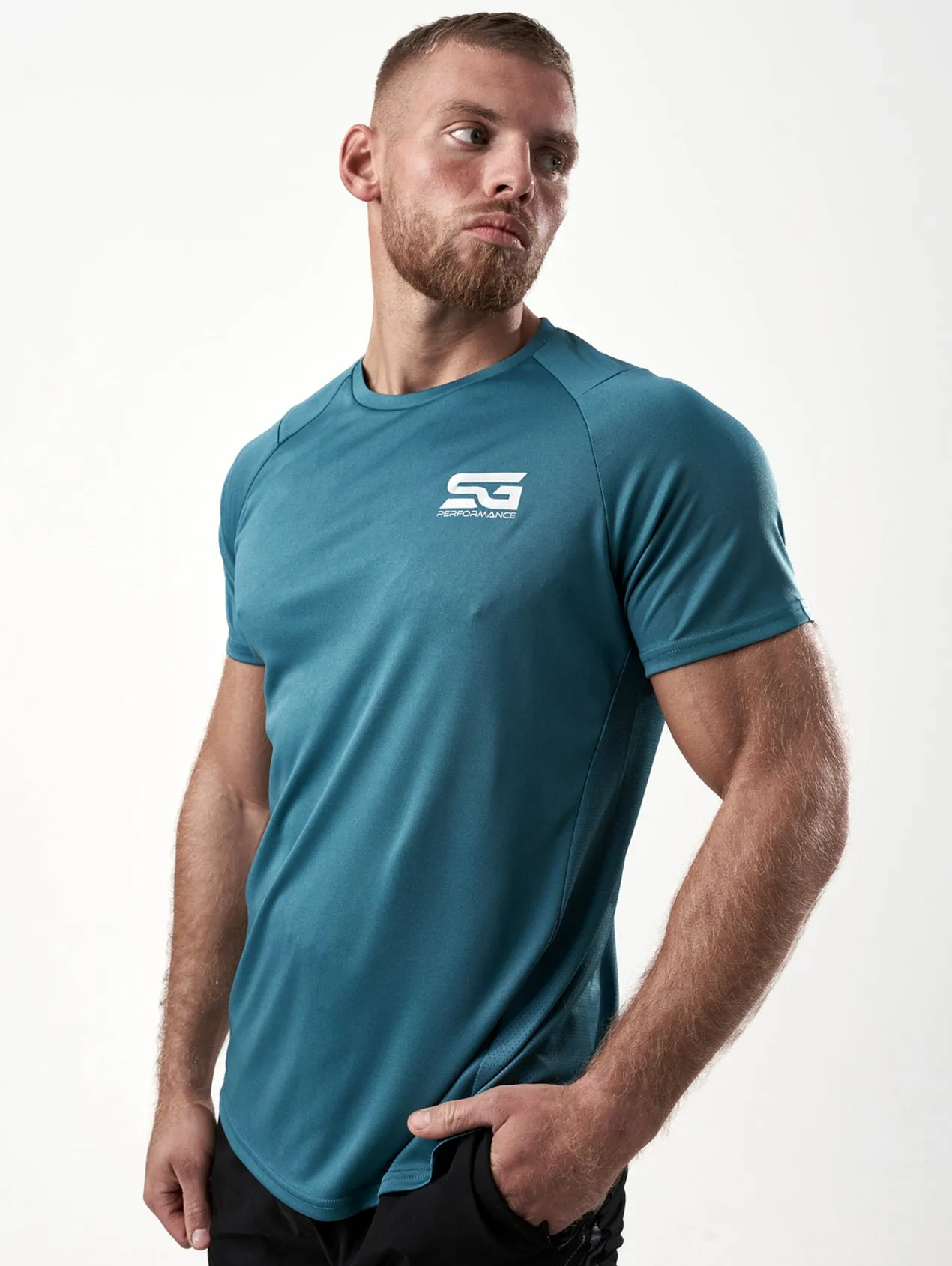 XCUSE T-Shirt - Petrolgrün