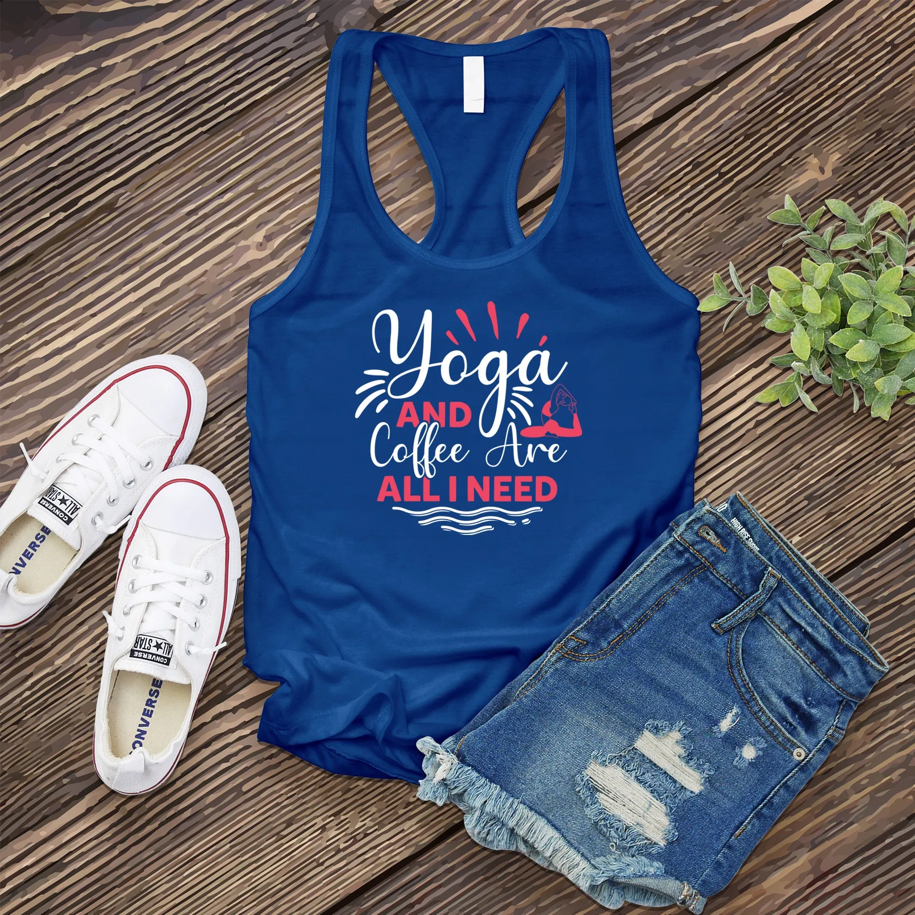 Yoga and Coffee Are All I Need Women's Tank Top