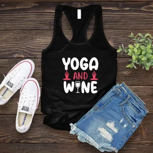 Yoga and Wine Women's Tank Top