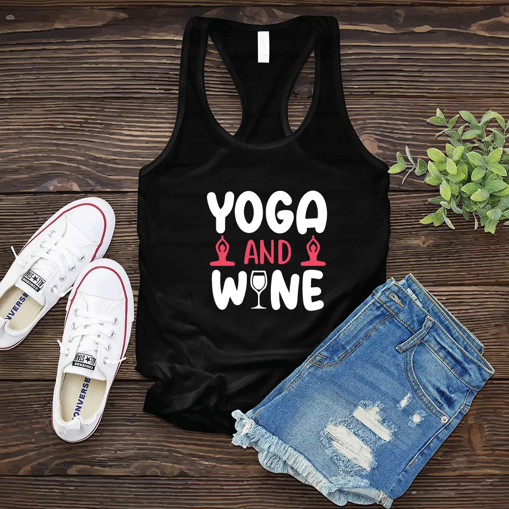 Yoga and Wine Women's Tank Top