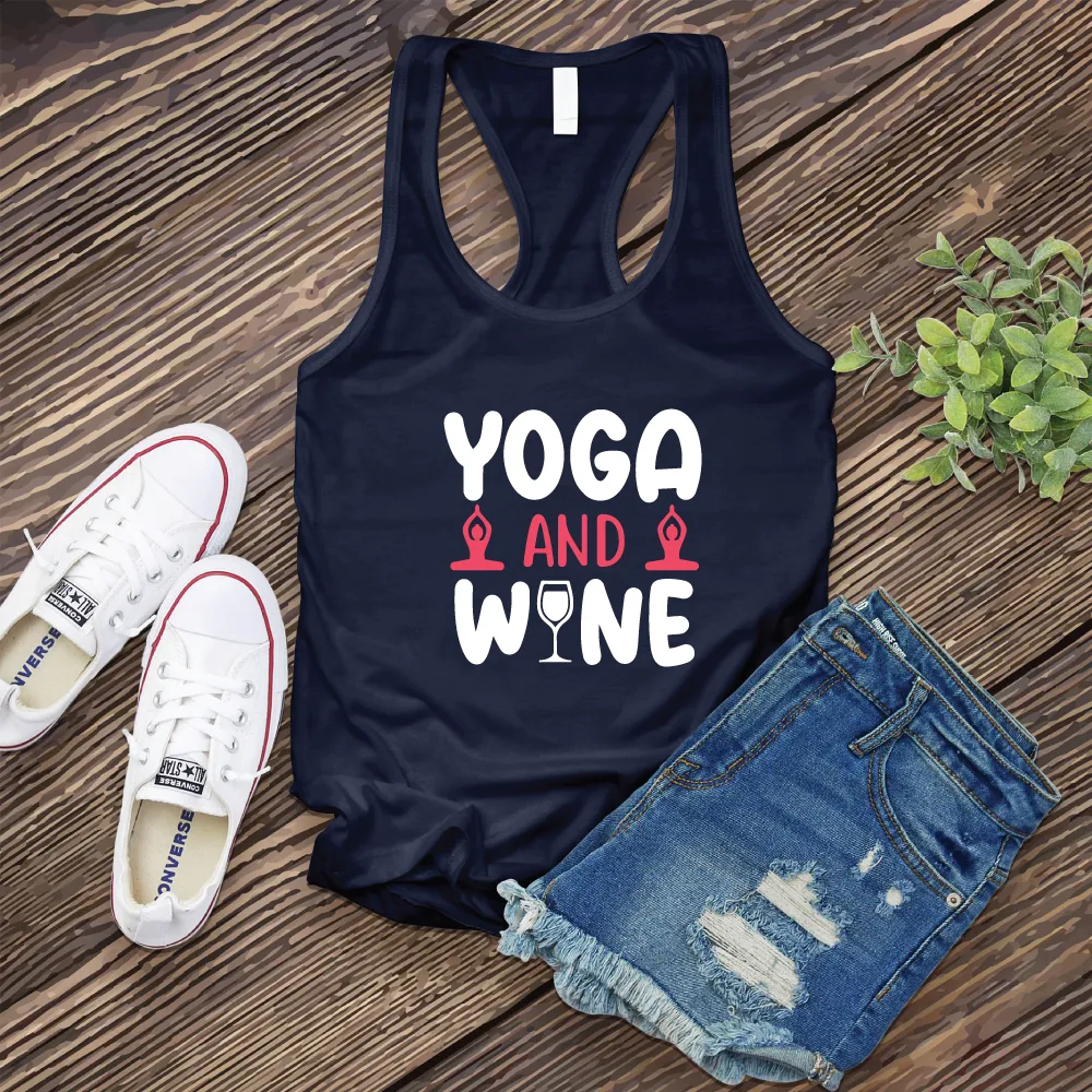 Yoga and Wine Women's Tank Top
