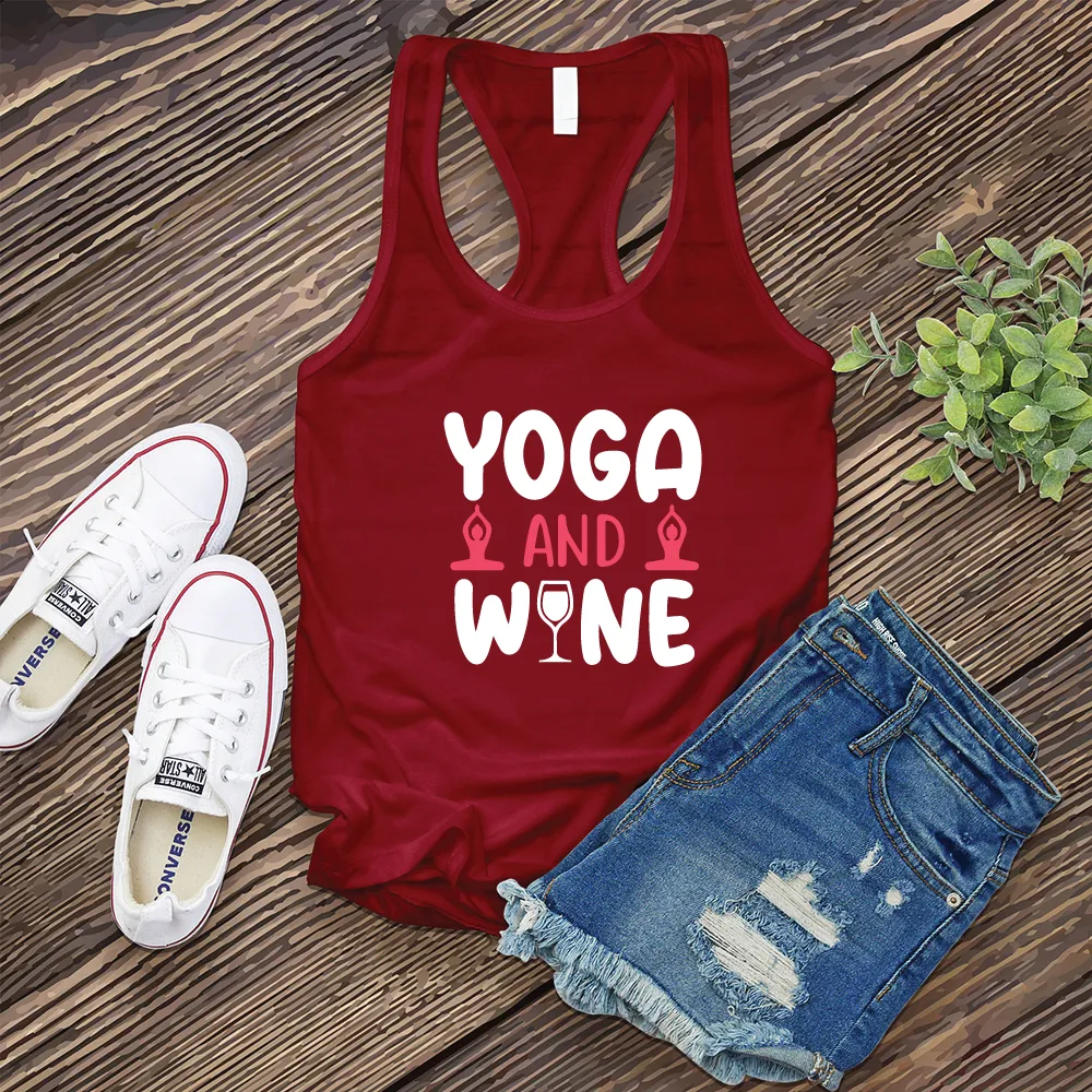 Yoga and Wine Women's Tank Top