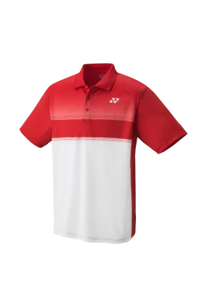 YONEX Men's Polo Shirt YM0019 [Sunset Red]