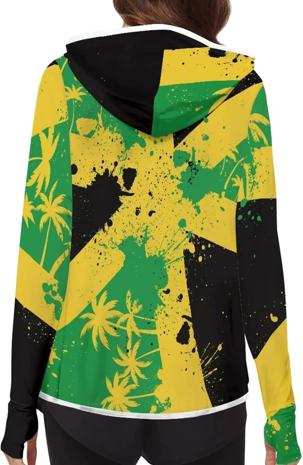 Zip UPF 50  Sun-Proof Hoodie Breathable Quick Dry Sun Protection Shirts