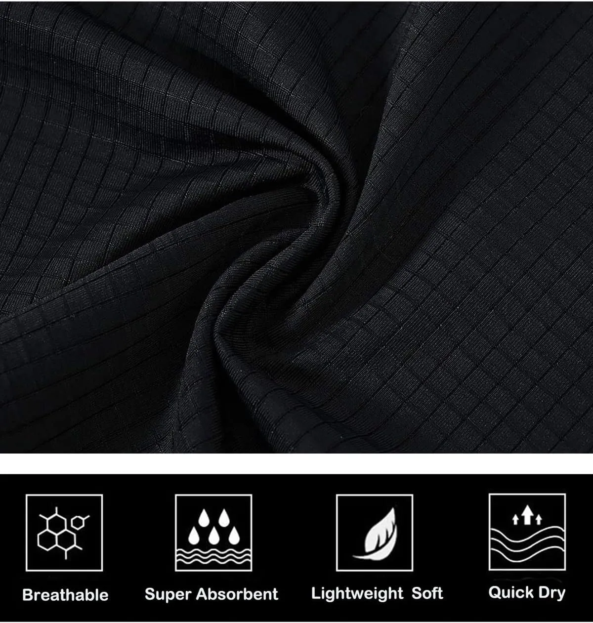 ZONBAILON Mens Underwear Boxer Briefs Moisture-Wicking Breathable Bamboo Viscose Boxer Pouch