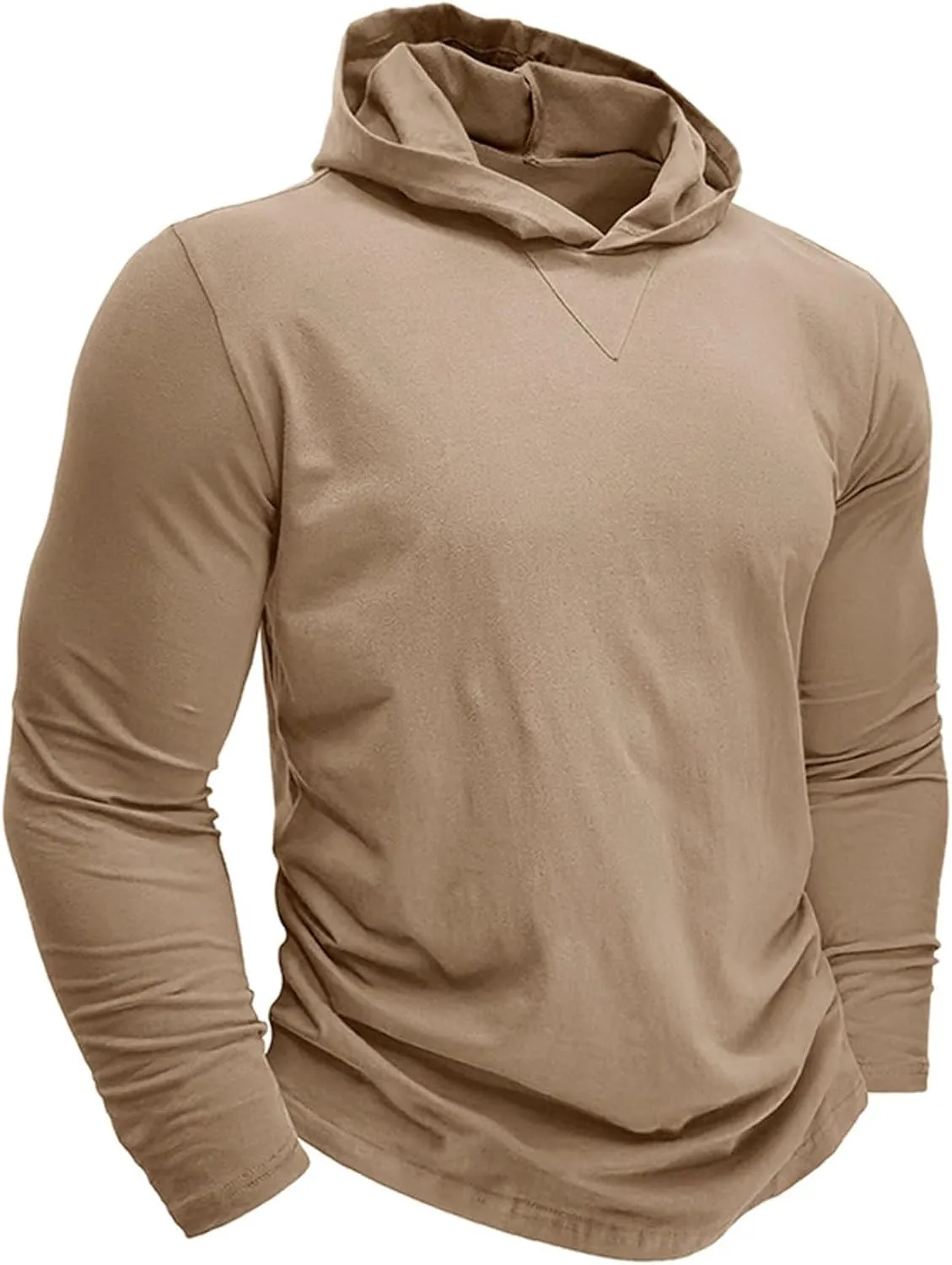 ZYXTIM Mens Fashion Athletic Hoodies Sport Sweatshirt Quick Dry Long Sleeve Rash Guard Fishing Outdoor Running Sun UV Shirts
